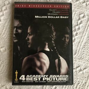 Million Dollar Baby 2 Disc Widescreen‎ Edition Dvd 2004 Movie Clint Eastwood